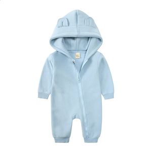 Barboteuses Bébé Vêtements d'hiver Born Bear Combinaison pour filles de 0 à 6 12 18 24 mois Stuff Enfants Salopette Coton Garçons Outfit Bodys 231030