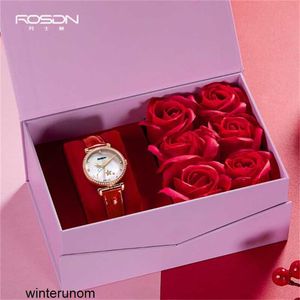 Rosdn Import Watches Houston Watch Womens 12 Constellations Fashion Womens Watch Real Diamond Womens Watch BeltSteel Belt Real Diamond Poissons 19m HBD8