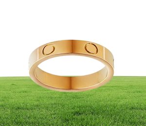Anneau de créateur personnalisé en or rose pour femmes anneau de luxe Men de haute qualité fabriqué en Chine en acier titane conception de placage épais sans FA6738008