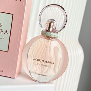 Rose Goldea Blossom Delight Perfume 75 ml Fragancia para mujer Eau De Parfum 2.5fl.oz Larga duración Buen olor Fruta Flor Lady Girl Body Mist