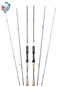 ROSEWOOD Super léger leurre poids 085g fibre de carbone Baitcasting canne à pêche 18 m filature canne à pêche Ultra Light4319060