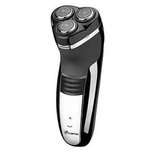 Maquinilla de afeitar eléctrica rotativa Barba recargable Limpieza del cabello Afeitadora facial Afeitadora eléctrica Máquina de afeitar de viaje Hombre electrónico Afeitado P0817