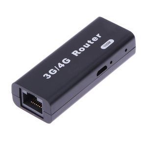Routers 2020 Nouveau Mini Mini Portable 3G / 4G WiFi WLAN HOTSPOT AP Client 150 Mbps RJ45 Routeur sans fil USB pour Mac IOS Windows Linux Android
