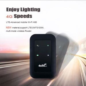 Routeurs 4G LTE Router Pocket WiFi Repeater Signal Amplificer Network Expander Mobile Hotspot Wireless MIFI Modem Router SIM Card Slot