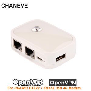 Routeurs chaneve 300 Mbps portable mini WiFi OpenVPN LAN ROUTER ROUTER WIFI WIRESS ROUTER ROUTER E3372H 4G USB Modem