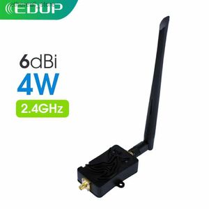 Routeurs EDUP WiFi Booster WiFi amplificateur de puissance 2.4 GHz 4 W WiFi Signal Booster sans fil gamme répéteur pour WiFi routeur accessoires antenne Q231114