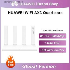 Routeurs Version mondiale AX3 Quad-Core 1.4Ghz routeur Wi-Fi sans fil Wi-Fi 6 + 3000 Mbps amplificateur de signal Wifi Q231114