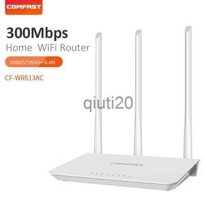 Enrutadores Enrutador WIFI doméstico 300Mbps MT7628KN RJ45 Puertos WAN / LAN 3 * Antena externa 2.4GHz Cobertura amplia Wi-fi Punto de acceso de red inalámbrica x0725