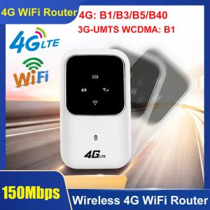 Routeurs mobiles router wifi portable 3G 4G LTE Router 150 Mbps sans fil de poche sans fil Hotspot WiFi avec un mode Wi-Fi déverrouillé de la carte SIM