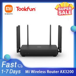 Routers Nuevas versión global Xiaomi Mi enrutador inalámbrico AX3200 Repetidor WiFi 3202Mbps Dualfrequency VPN MESH 256MB AMplificador de señal PPPOE