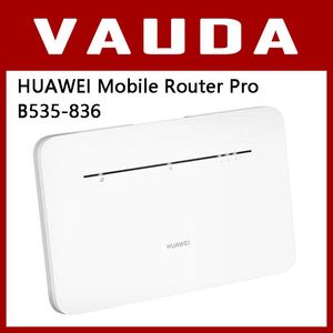 Routers New Huawei B5355836 Router 4G CPE Router Cat 7 300Mbps Routers Wifi Hotspot Router con ranura de tarjeta SIM 4 Gigabit Ethernet Ports