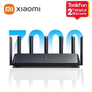 Routeurs nouveaux Xiaomi Mi routeur 7000 Triband WiFi Repeater VPN 1GB MESH USB 3.0 IPTV 4 X 2,5G PORTS ETHERNET Amplificateur de signal du modem PPPOE