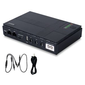 Routeurs portables 5V 9V 12V MINI MINI MINI UPS Battery Backup pour la caméra du routeur WiFi
