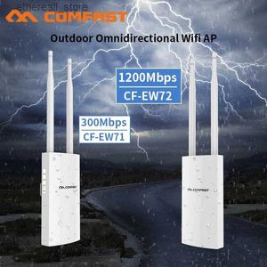 Enrutadores Stock! Repetidor Wifi para exteriores de alta potencia 5GHz 300-1200Mbps Enrutador Wifi inalámbrico AP Extender Puente Nano estación al aire libre Antena AP Q231114