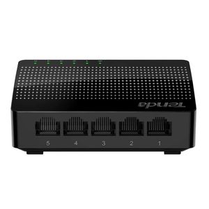 Routeurs Tenda SG105/S105 Commutateur Ethernet Mini commutateur réseau de bureau 5 ports 10/1000 Mbps LAN Hub Petite configuration intelligente et facile pour routeur 230701