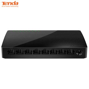 Routeurs Tenda SG108 Mini 8port Desktop 1000Mbps Réseau Switch Gigabit Fast RJ45 Ethernet Swither LAN Switching Hub Adaptateur pour le routeur