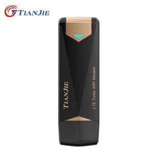 Routers Tianjie 4G WiFi Router Dongle Wireless Modem Stick Outdoor Car Mobile Broadband SIM Card Adaptateur USB avec 2 antennes externes
