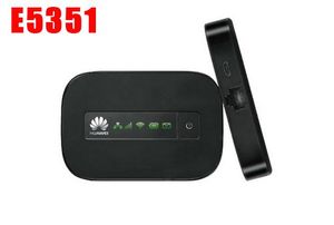 Les routeurs déverrouillent E5351 Huawei GSM Edge GPRS 3G WCDMA WIRESS WIBI WIFI LAN RJ45 MODEM ROUTER