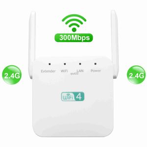 Routers WiFi repetidor Wifi amplificador señal Wifi extensor red Wi fi Booster 300Mbps 2,4 Ghz largo alcance inalámbrico Wi-Fi repetidor x0725