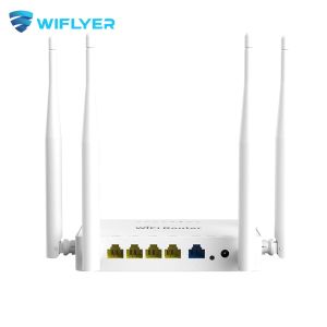 Routeurs wiflyer 300Mbps wi fi routeur wifi sans fil pour 4G modem USB menu russe OMNI II Signal wifi stable openwrt 4 * Antenne