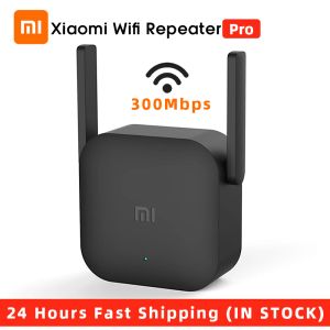 Routeurs Xiaomi WiFi Repeater Pro 300Mbps MI Amplificateur Network Expander Router Extender Roteador 2 Antenne WiFi Extender Signal Booster