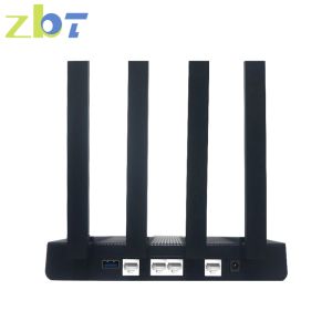 Routers ZBT Dual Banda Router Wifi6 Wifi Wifi Router 1800Mbps DDR3 256MB Flash 16Mb 2*Gigabit Port 1 Wan 2 Lan Wifi 6 Roteador