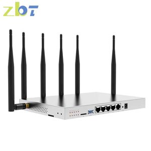 Routeurs ZBT OpenWrt 4G Router WiFi 4 * LAN GIGABIT 1200MBP