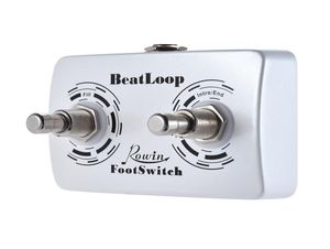 Rowin BeatLoop double pédale de guitare pédale de commutation au pied pour Rowin BEAT LOOP effet d'enregistrement avec câble 635mm 3364398