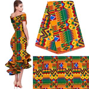 Royal Wax Batik Imprimer Afrique Tissu Pagne Coton Doux Ankara Kente Véritable Tissu Textile Qualité Pour Robe De Soirée Handmake 210702