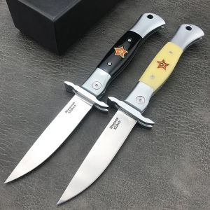 RU NKVD FINKA Military Auto Pliage Couteau 440c Blade Handle Aluminium Tactical Combat Gear Wilderness Survival Camping Couteaux Automatiques