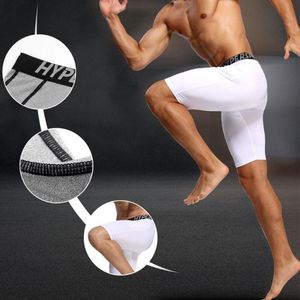 Running Pants Men Sports Leggings Fitness Elastic Compression Tights Stretch Quick Training Drying Size Plus E4z1