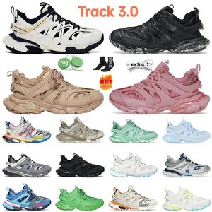 Zapatillas para correr 3XL Track 3.0 Zapatos de diseñador Hombres Mujeres Tripler 9.0 Negro Astilla Beige Blanco Gimnasio Rojo Gris oscuro Zapatillas de deporte casuales Moda Placa de lujo para mí Entrenadores casuales