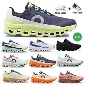 Chaussures de course Cloudmonster Cloud All Black Magnet Shark Undyed White Flame Acai Purple Lavender Frost Surf Cobalt Creek Fawn Eclipse Curcuma Iron V2M2 #