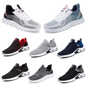 Chaussures de course hommes Chaussures automobiles blanc blanc rouges modèles couleurs mode baskets adaptées à la loi Antiskide Big Size 39-45 Gai 593 WO