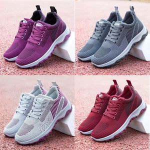 Envío gratis Zapatos para correr Blanco Rosa Blanco negro Rojo gris púrpura Naranja Amarillo azul Hombres Mujeres Zapatillas de deporte GAI Runner Zapatillas de deporte tamaño 36-44