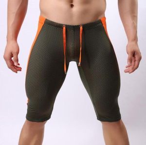 Short de course hommes maille serrée respirant sport gymnastique entraînement musculation vélo mâle pantalon court Compression Jogging Shorts5874433