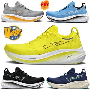 Zapatillas De Running Pure Gel Nimbus 26 Pluma Gris Negro Blanco Paisaje Acuático Amarillo Brillante Rojo Amanecer Para Hombres Zapatos Deportivos Mujeres Suela Blanda Mocasines De Entrenamiento Ligeros