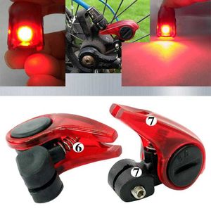 s LED étanche VTT frein lanterne cyclisme sécurité avertissement lampe vélo accessoires 0202