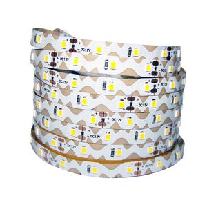 S Strip Light 2835 SMD 1M 60LEDs 3500K 6500K Flexible LED Strip Rope Tape Lights Roll Tube Éclairage non étanche 12V