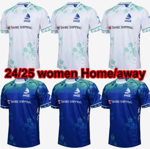 S-XL 2024 Fidji Rugby Jerseys FEMME équipe nationale à sept 2023 Coupe du monde 7 personnes système à domicile blanc rouge bleu noir FIJIAN DRUA manches courtes