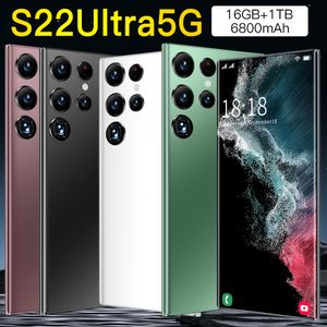 S22ultra5g Nuevo superventas transfronterizo en stock 3G Android 2 16 Entrega de comercio exterior de fábrica de teléfonos inteligentes