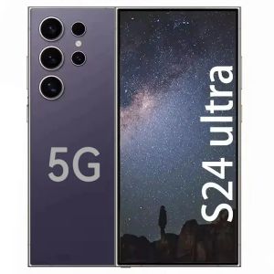S24 S23 Ultra Phone 4G 5G déverrouille Android Smartphone64 Go 256 Go 1 To Caméra 200MP en mode nuit, enregistrant 8k Videos la plus longue durée de vie de batterie Processeur mobile le plus rapide