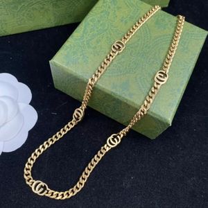 Collar de diseñador de oro S925, joyería G, collar de moda, regalo