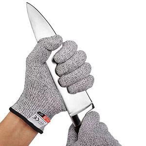Safety Anti Cut Resistant Gloves Cut Proof Stab Resistant Metal Mesh Butcher Gloves Food Grade Level 5 Kitchen Tools