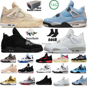 Sail Oreo Black Cat 4 4s MenBasketball Shoes University Blue Fire Red Thunder White Cement s Infrared Zen Master Wild Things Hombres Deportes Mujeres Sneaker Trainers