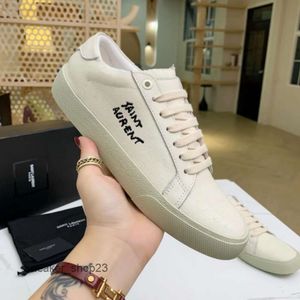 Saint Yslhoes Chaussures de créateurs à l'intérieur de la mode Sneaker Trainer Couple Sports extérieurs Cuir expédié à la mode avec DJUP complet un à un de haute qualité