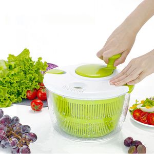 Ensalada Spinner Manual lechuga Spinners 5L deshidratador de verduras lavadora de frutas y verduras escurridor colador con tazón colador