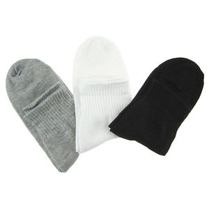 Vente nouveau hommes gars confort coton chaussettes de sport noir blanc gris couleur haute qualité mode été style respirant maille conception