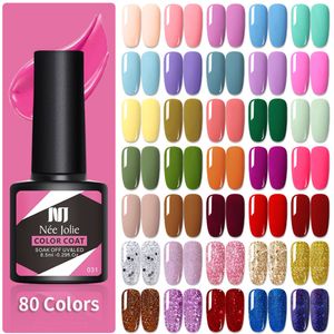 Salon Health Beautyjolie 80 colores esmalte de uñas oro rosa brillo lentejuelas arte barniz Color Diy laca 3,5 Ml1 D76Yk