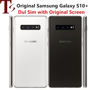 Samsung Galaxy S10 Plus G975 double sim 4G téléphone portable 8 Go 128 Go Octa Core 6,4 